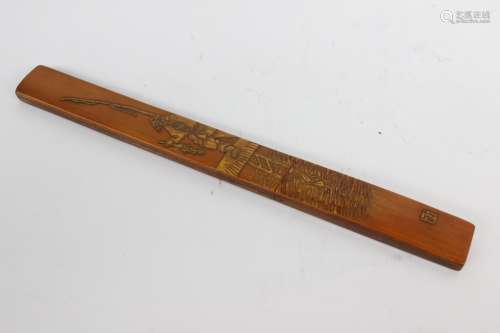 Chinese Bamboo Letter Opener
