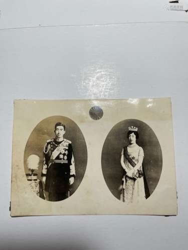 Japanese Photo of Emperor and Empress