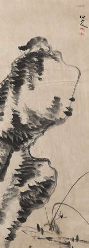 Chinese ink painting,
