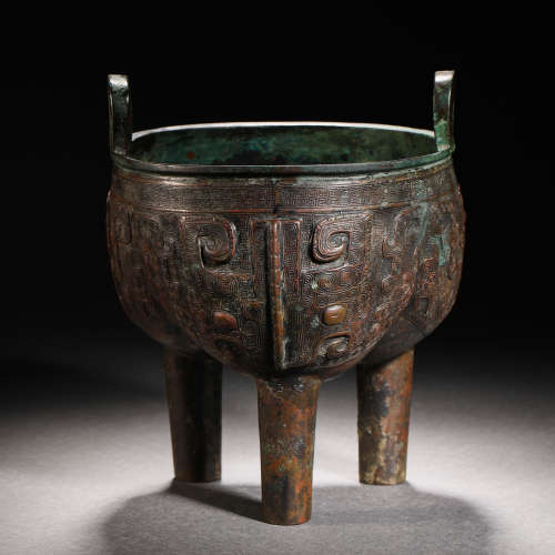 Han Dynasty bronze animal pattern incense burner