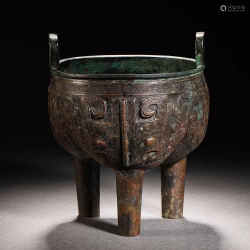 Han Dynasty bronze animal pattern incense burner