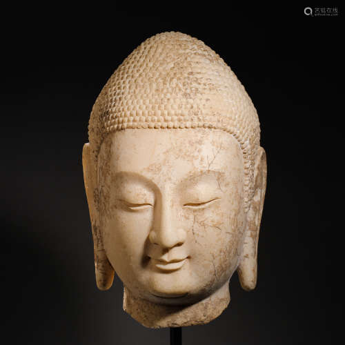 Northern Wei Baishi Buddha head