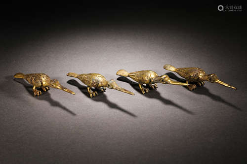 Han Dynasty bronze platypus