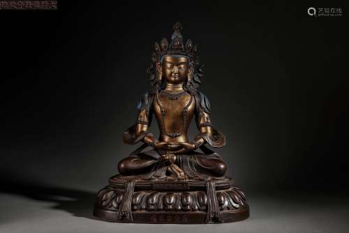 Qing Dynasty Six-Rank Void Eye Bodhisattva Buddha