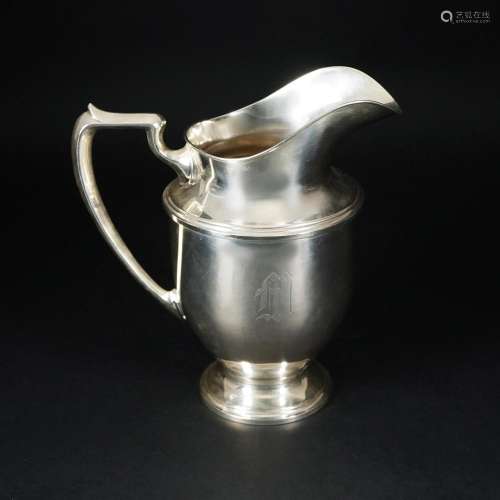 An American sterling silver carafe, early 20th century
