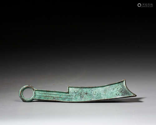 A CHINESE KNIFE MONEY,WARRING STATES PERIOD