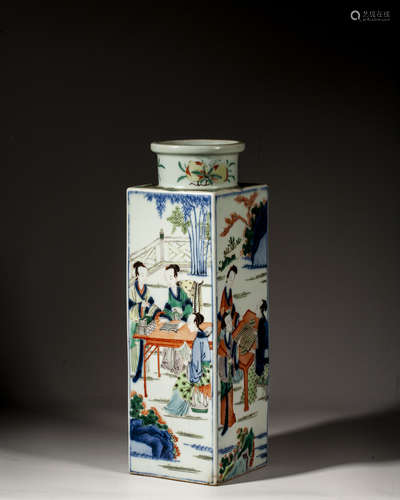 A CHINESE FAMILLE-ROSE VASE,YONGZHENG PERIOD