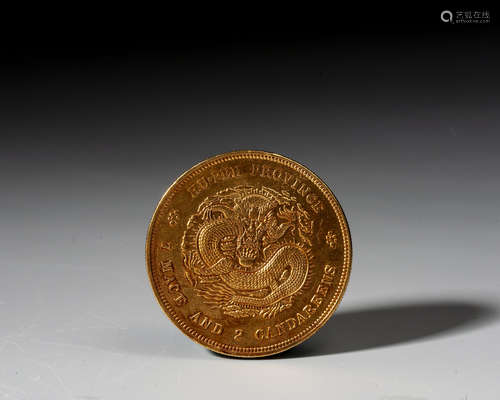 A GOLD COIN