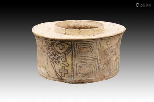 Indus Valley Pot Intact With Animals