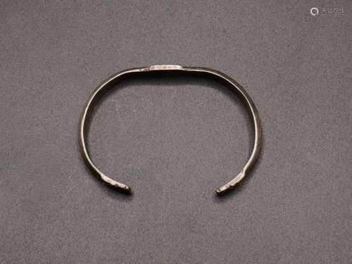 Islamic Solid Silver Bracelet, 12th Century