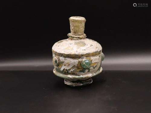 Roman Glass Bottle