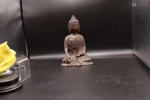 Tibetan Parcel Gilt Bronze Buddha