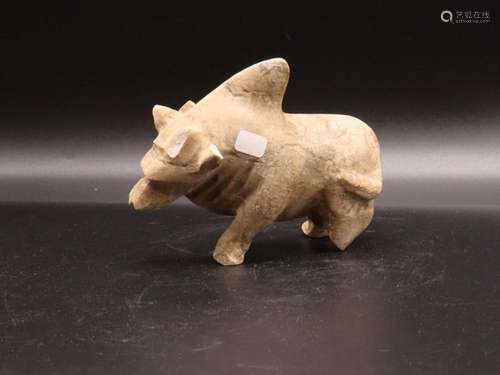 Roman Marble Bull Figure