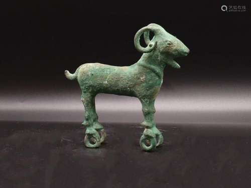 Roman Bronze Goat