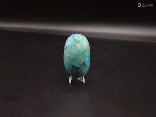 Large Rare Natural Turquoise Cabochon