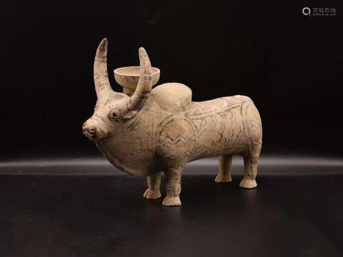 Large Indus Valley Terracotta Bull