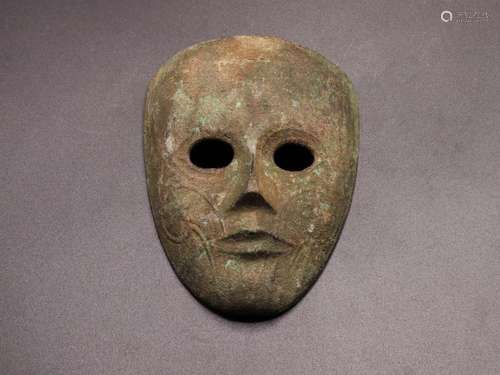 Roman Bronze Mask