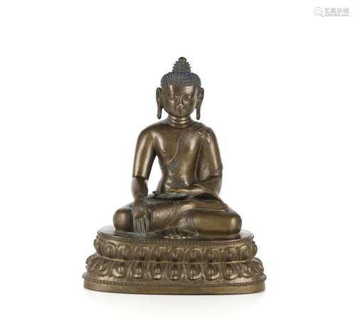 Chinese Bronze Buddha Figure