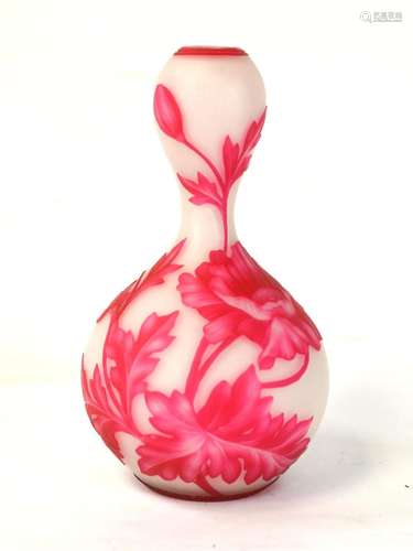 Webb Glass Gourd Vase