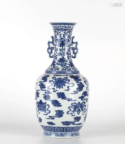 Chinese Blue & White Vase