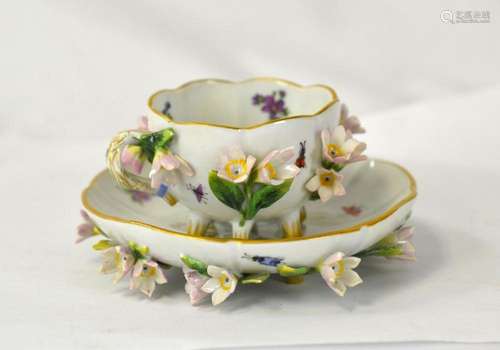 Meissen Cup & Saucer