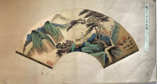 Chinese Painting Fan