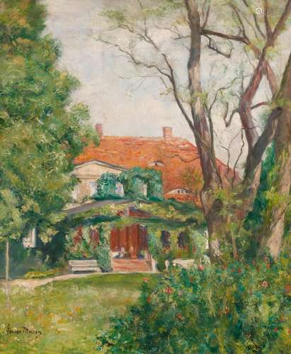 George Mosson: Villa im großen Garten