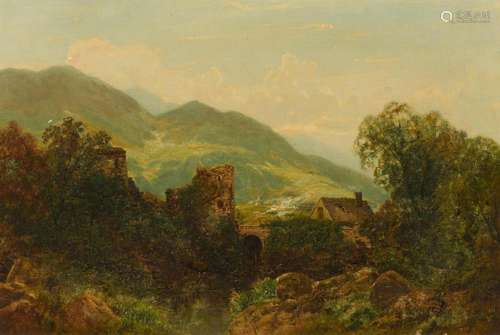 James Peel: Berglandschaft mit Höfen