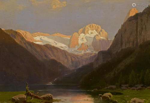 Carl Theodor Reiffenstein: The Königssee with the Watzmann