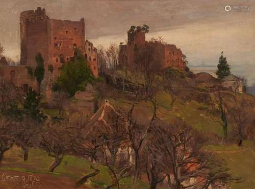 Fritz von Wille: Ruine Ottrott im Elsass