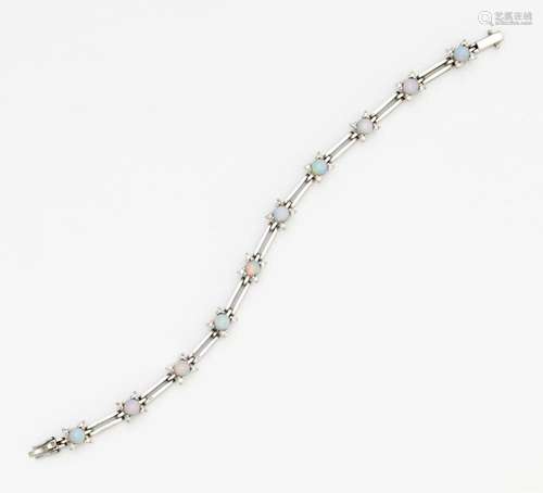 Opal-Diamant-Armband