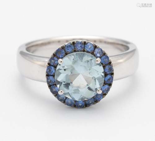 Topaz-Sapphire-Ring