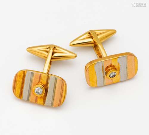 Diamond-Cufflinks