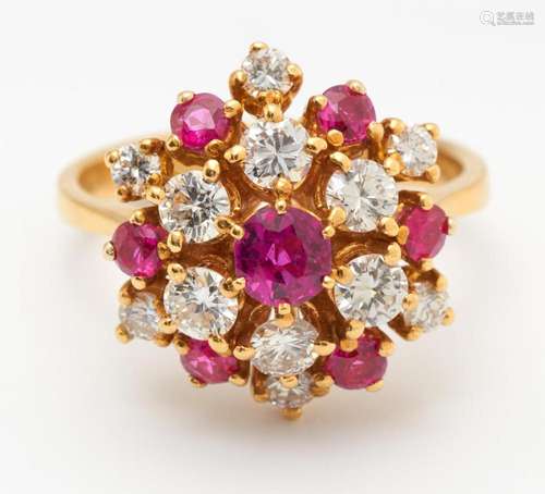 Rubin-Diamant-Ring