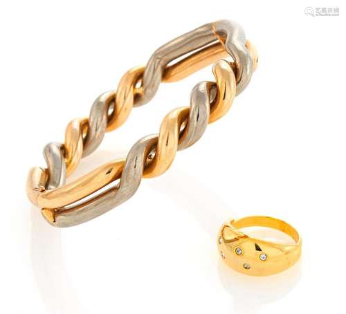 Gold-Set: Bangle and Ring