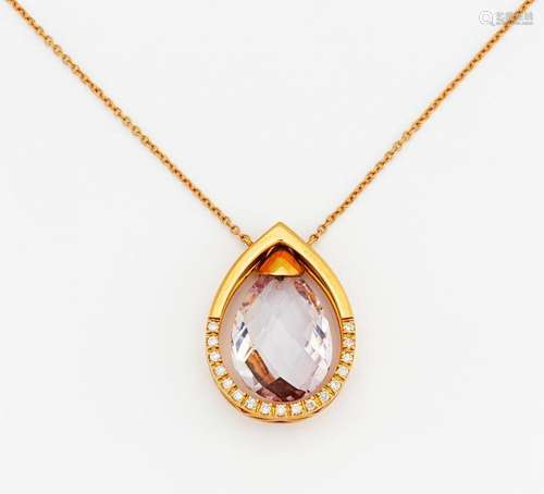 Gemstone-Diamond-Pendant