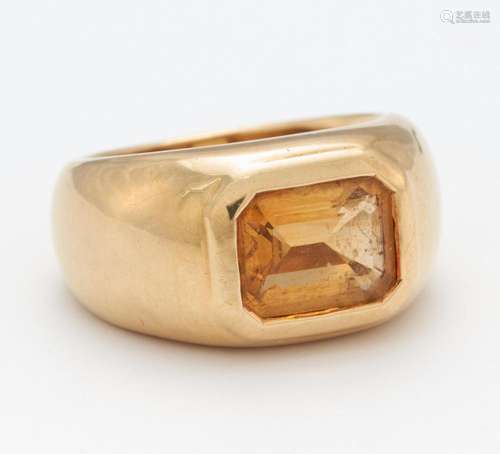 Citrine-Ring