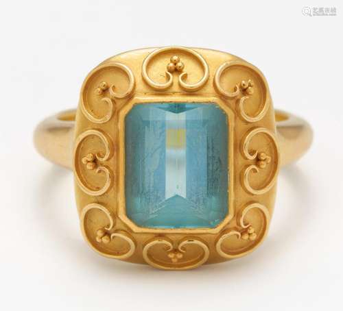 Wilms: Aquamarin-Ring