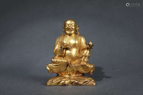 Gilt Bronze Statue of Buddha