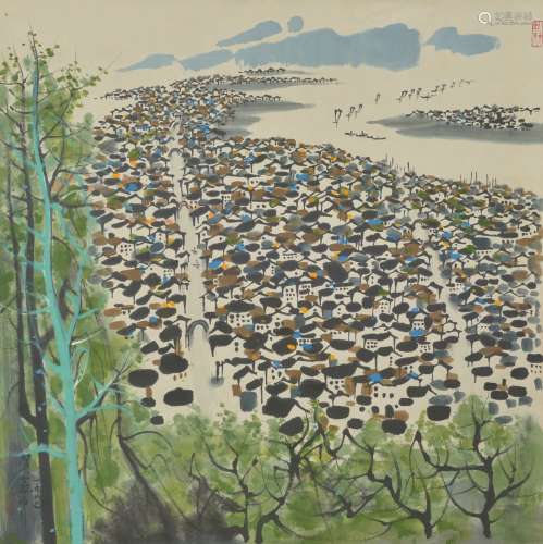 Scenery, Wu Guanzhong