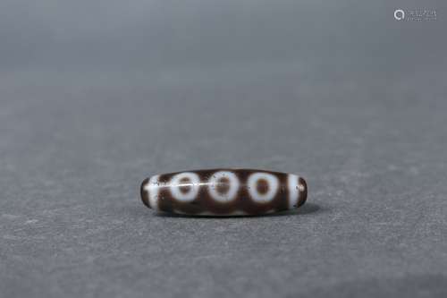 Chinese Tibetan Dzi Bead