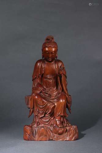 Sandalwood Statue of Bodhisattva