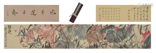 Flowers, Hand Scroll, Qi Baishi