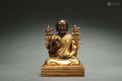 Gilt Bronze Statue of Buddha