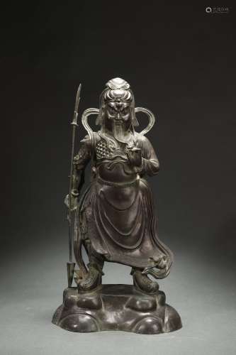 Bronze Statue of Guanyu