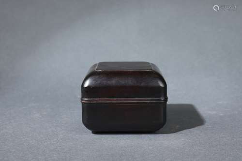 Red Sandalwood Covered Box