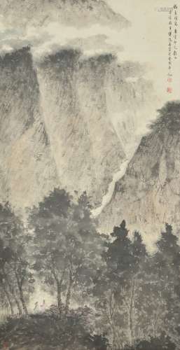 Landscape, Fu Baoshi