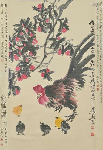 Chicken (Auspicious meaning), Qi Baishi