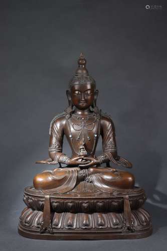 Bronze Statue of Medicine Buddha