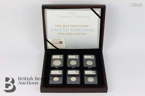 2014 DateStamp United Kingdom Specimen Year Set